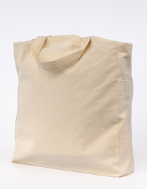 Cotton Bag Side Fold Short Handles