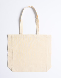 Cotton Bag Side Fold Long Handles (Hover)