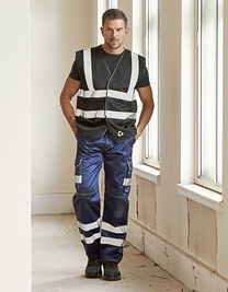 Hi-Vis Top Cool Recycled Open Mesh Waistcoat