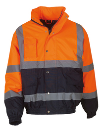Hi-Vis Two-Tone Bomber Jacket (Hover)
