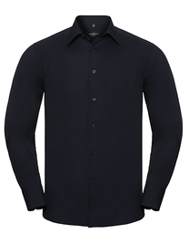 Men´s L/S Poly-Cotton Easy Care Tailored Poplin Shirt (Hover)