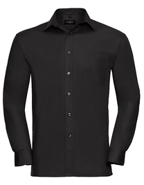 Men´s L/S Pure Cotton Easy Care Poplin Shirt (Hover)