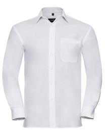 Men´s L/S Pure Cotton Easy Care Poplin Shirt (Hover)