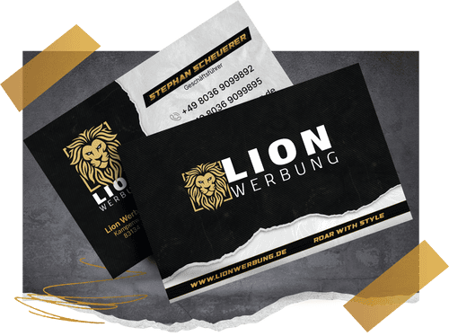 Visitenkarten Design & Druck | Lion Werbe GmbH